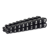 Muscle Power Dumbbellset 1 - 10 kg PU Urethaan micro - dumbbell, halter en krachttraining gewicht voor home gym en sportschool