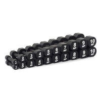 Muscle Power Dumbbellset 1 - 10 kg PU Urethaan micro - dumbbell, halter en krachttraining gewicht voor home gym en sportschool