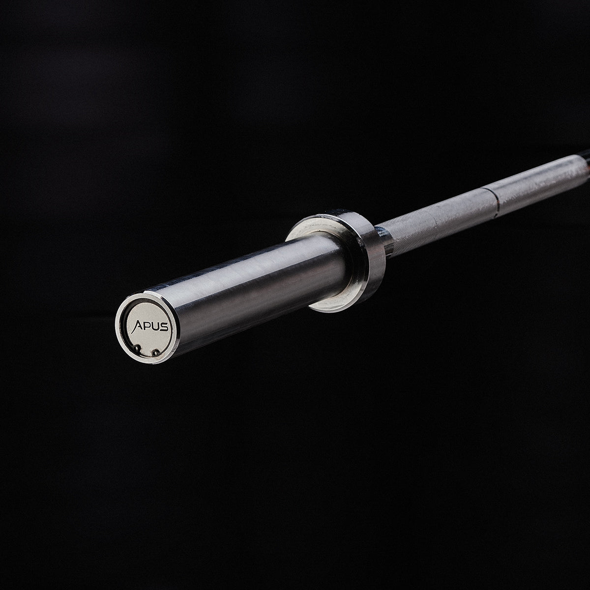 Professionele barbell met gewichten voor squat en deadlift