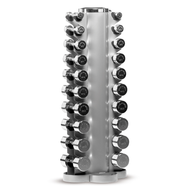 APUS Chrome-Coated Dumbbell Rack – Professionelles Hantelregal für 10 Paar Hanteln