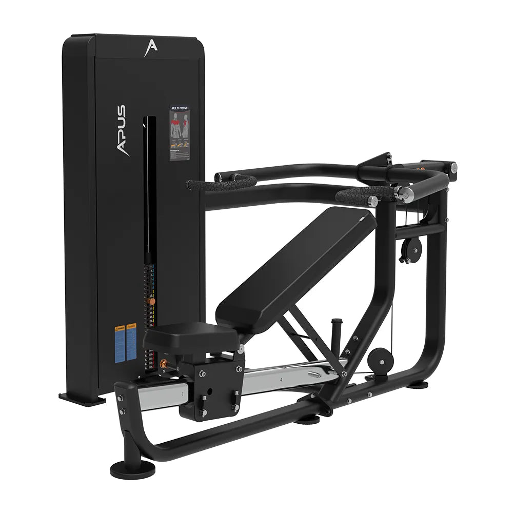 multi press fitness apparaat voor borst en schouder training