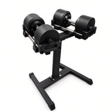 Adjustable dumbbells 20 kg - adjustable Dumbbell-set - fitness apparatuur, functionele training, Evergy