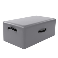Balanced Body Standard Sitting Box met drie geïntegreerde handgrepen  custom color silver grey