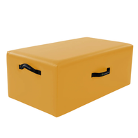 Balanced Body Standard Sitting Box met drie geïntegreerde handgrepen  custom color yellow