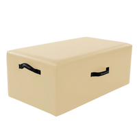 Balanced Body Standard Sitting Box met drie geïntegreerde handgrepen  custom color cream yellow