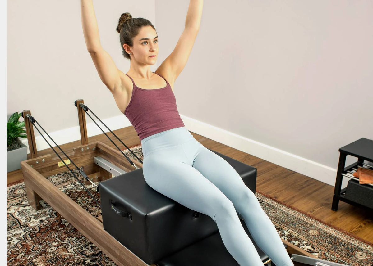 Balanced Body Sitting Box voor Metro IQ Reformer