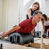 Balanced Body Pilates Arc als Reformer wedge voor Reformer Pilates