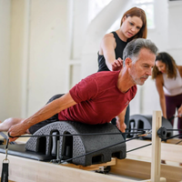 Balanced Body Pilates Arc als Reformer wedge voor Reformer Pilates