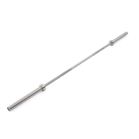 Professionele halterstang met gewicht en needle bearings voor fitness apparatuur schuin