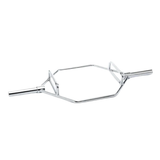 Barbell hex bar chroom voor deadlifts en 50 mm schijven