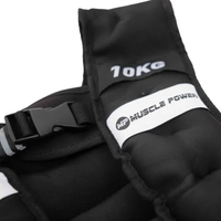 Muscle Power Gewichtsvest soft 10 kg – Comfortabel & Effectief