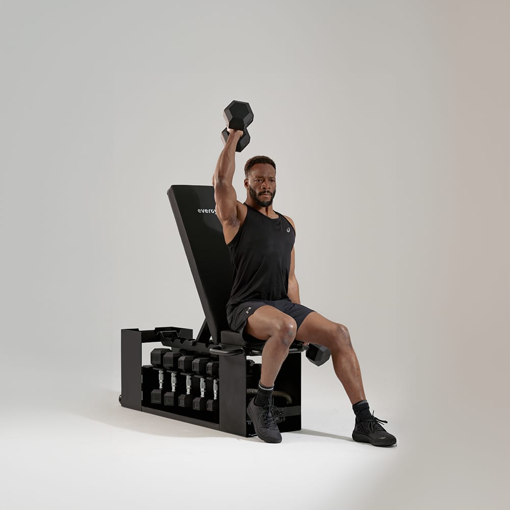 Evergy HIIT verstelbare fitness bench - Fitnessbanken - multifunction fitness bench, verstelbare fitnessbank, krachttraining