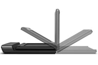 Compacte loopband bureau met opvouwbaar design 
