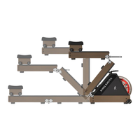 Stijlvolle KingSmith WM10 roeimachine in luxe fitnessruimte vouwspecificatie