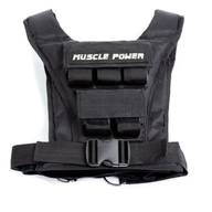 Muscle Power MP1216 Gewichtsvest 10 kg Verstelbaar & Professioneel