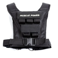 Muscle Power MP1216 Gewichtsvest 10 kg Verstelbaar & Professioneel