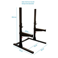 Power rack alternatief voor home gym squat oefeningen