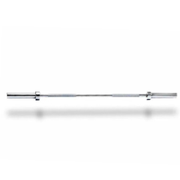 Compacte halterstang met gewicht voor home gym en fitness apparatuur