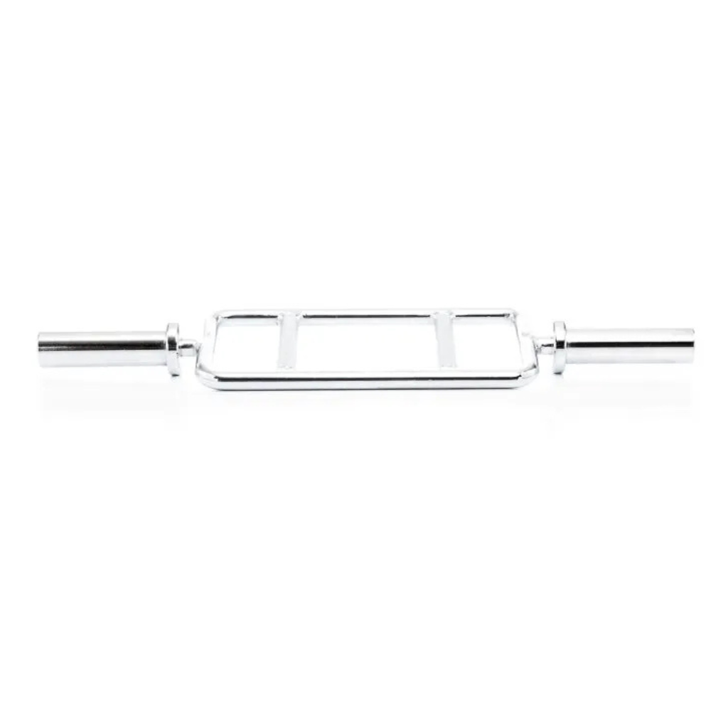 Barbell triceps trainer chroom voor 50 mm schijven en armtraining