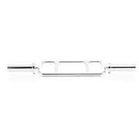 Barbell triceps trainer chroom voor 50 mm schijven en armtraining