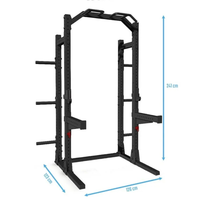 Powerrack alternatief voor krachttraining met gewichten afmetingen