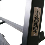 Muscle Power Hantelständer Schwarz 3-lagig – Maximale Ordnung & professionelles Erscheinungsbild