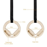 Muscle Power Multigrip Holzringe Set