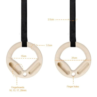 Muscle Power Multigrip Holzringe Set
