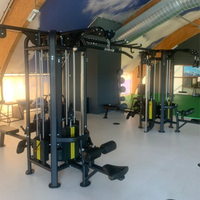 Oemmebi 8 Station Multi Gym krachtstation – luxe full-body fitnessapparaat
