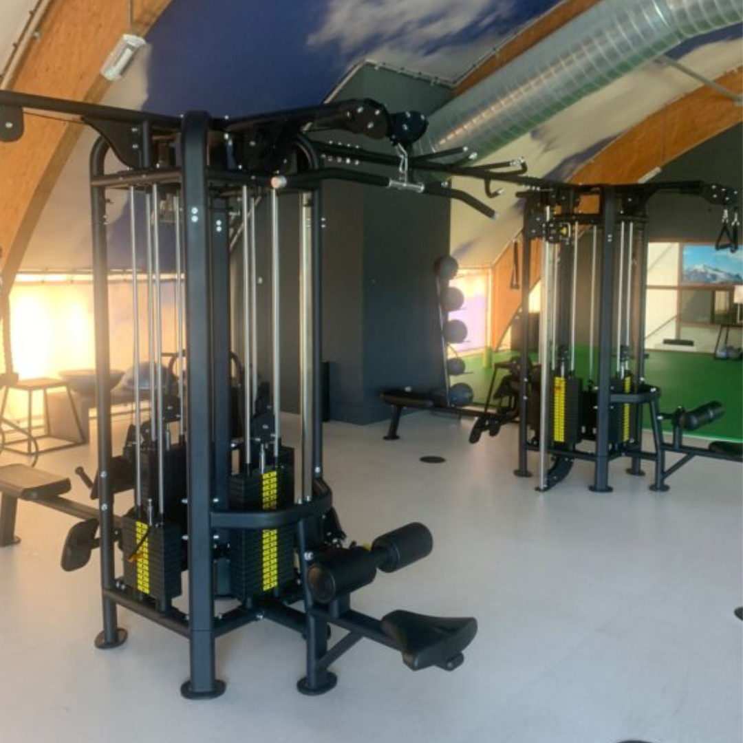 Oemmebi 8 Station Multi Gym krachtstation – luxe full-body fitnessapparaat