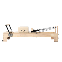 Luxe reformer machine pilates met 6 carbon veren