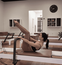 pilates reformer studio - balanced body allegro 2 in custom color