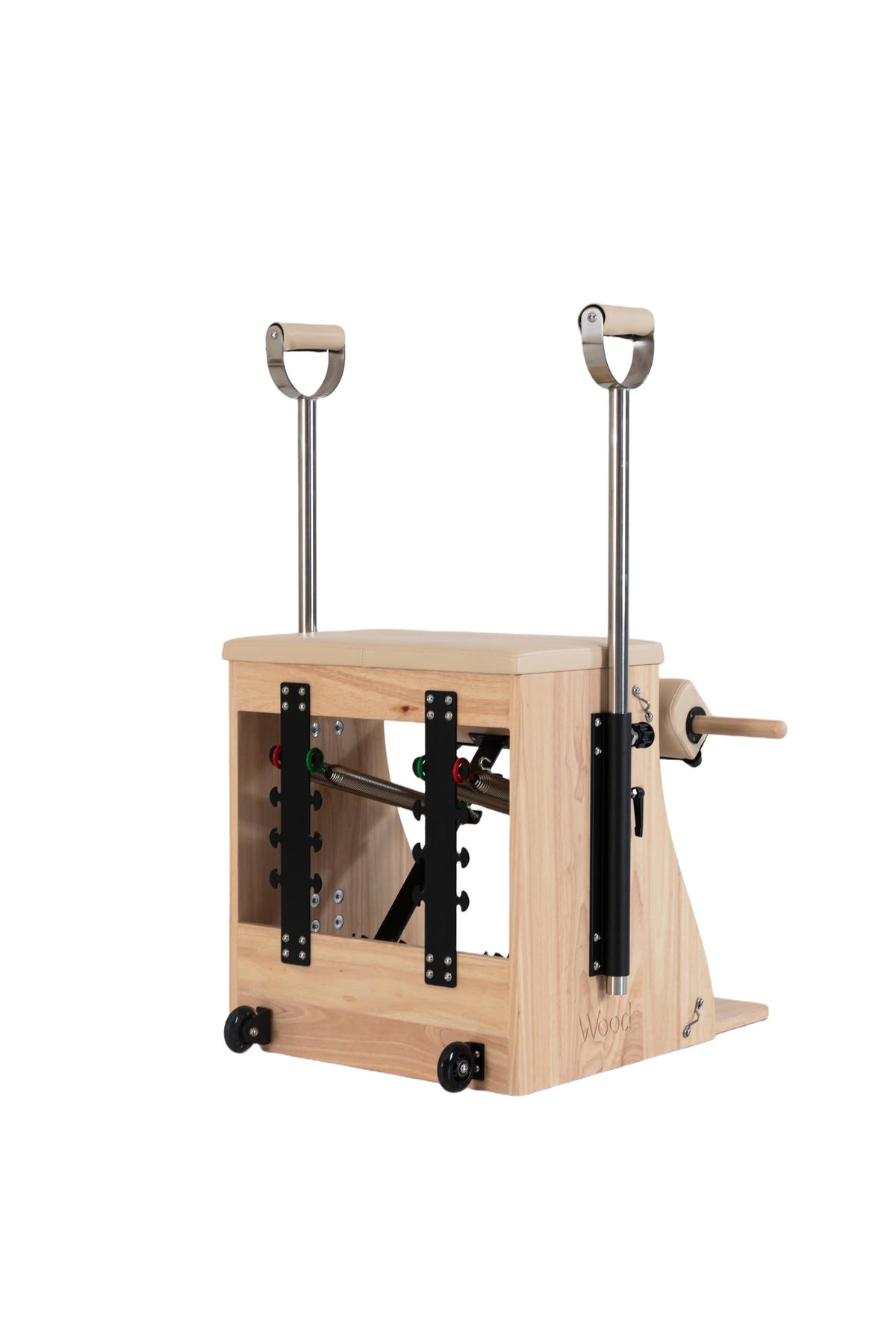 Pilates Chair Wood Reformer met split-pedaal voor Pilates studio