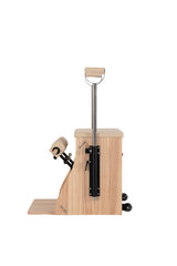 Compacte Wunda Chair voor Pilates thuis en in de studio