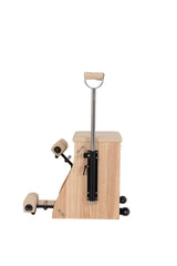 Pilates Chair Wunda Oak met split-pedaal voor full body training