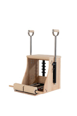 1. Pilates Chair Wunda Oak met Cactus veersysteem tot 50 kg zijkant