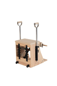 Professionele Pilates Chair met verstelbare handgrepen en weerstand zijaanzicht