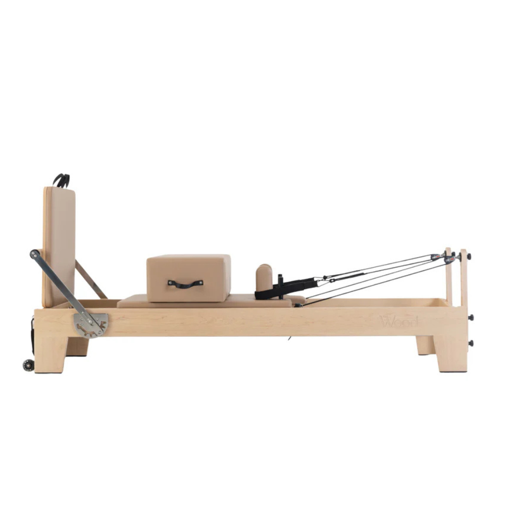 Luxe reformer machine pilates met zes carbonstalen veren