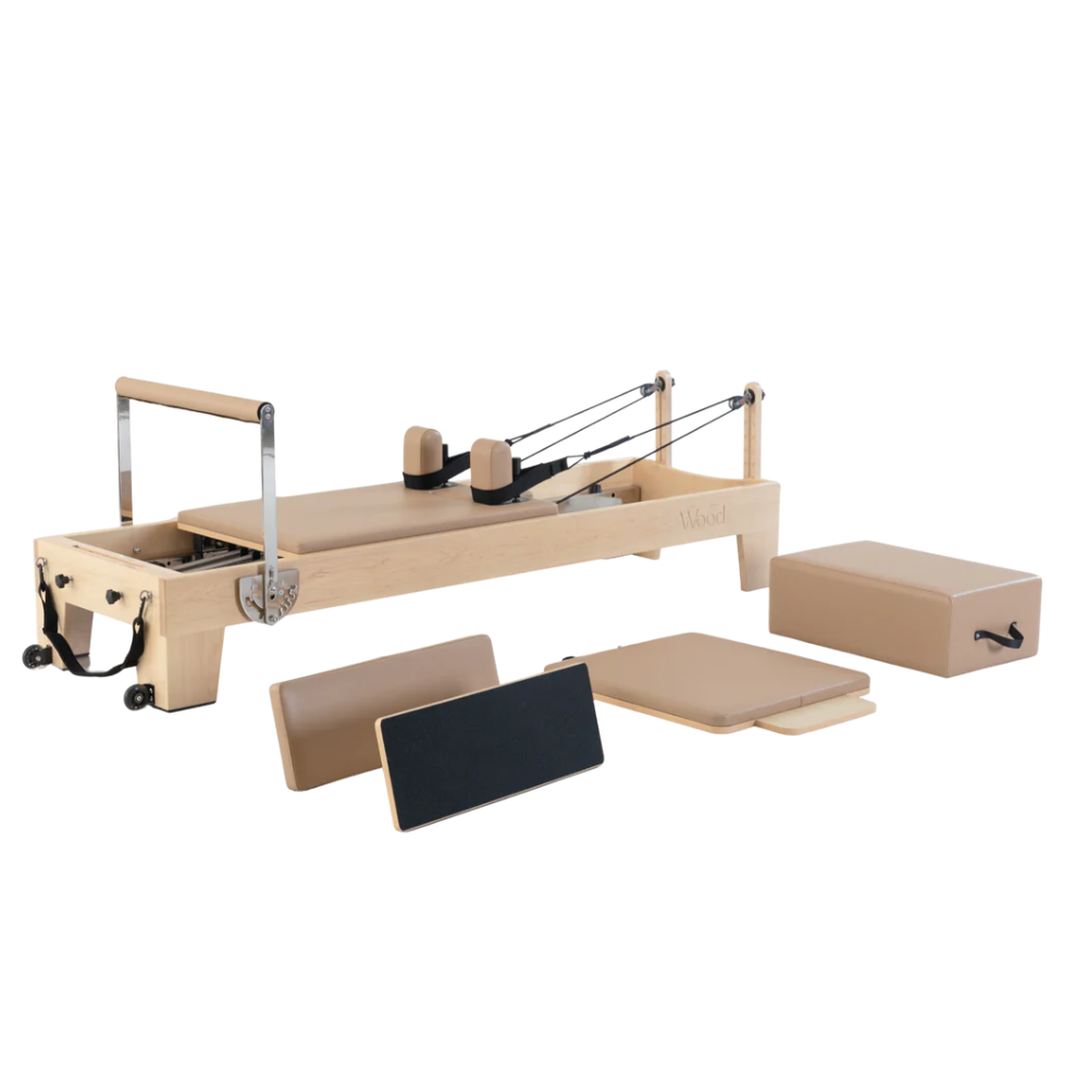 Professionele wood reformer voor Pilates studio en thuisgebruik