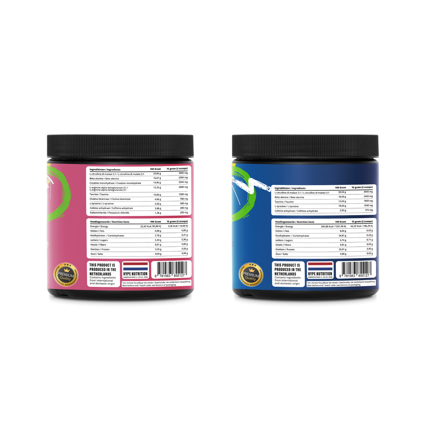 Whey Protein Double Boost Pre-Workout Kombi-Deal – Maximale Energie & Fokus