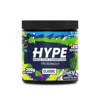 Pre Workout HYPE Classic Pina Banana Colada – Tropische Energie & Explosiver Pump