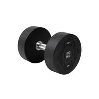 Muscle Power Runde Gummi-Hantelset 2–20 kg – Komplettes Premium Set