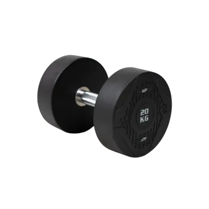 Muscle Power Runde Gummi-Hantelset 2–20 kg – Komplettes Premium Set