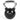 Evergy Limited kettlebell PU 16 kg zwart met chromen handgreep – afbeelding 1