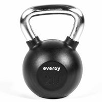 Evergy kettlebell 20 kg PU met duidelijke gewichtsaanduiding – afbeelding 8