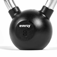 Detail kettlebell 8 kg Evergy Limited polyurethaan – afbeelding 9