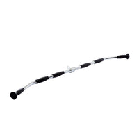 Muscle Power lat pulldown stang gebogen 120 cm MP758 met PU handvatten – afbeelding 1