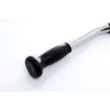 Detail PU handvat van gebogen lat pulldown bar Muscle Power – afbeelding 3