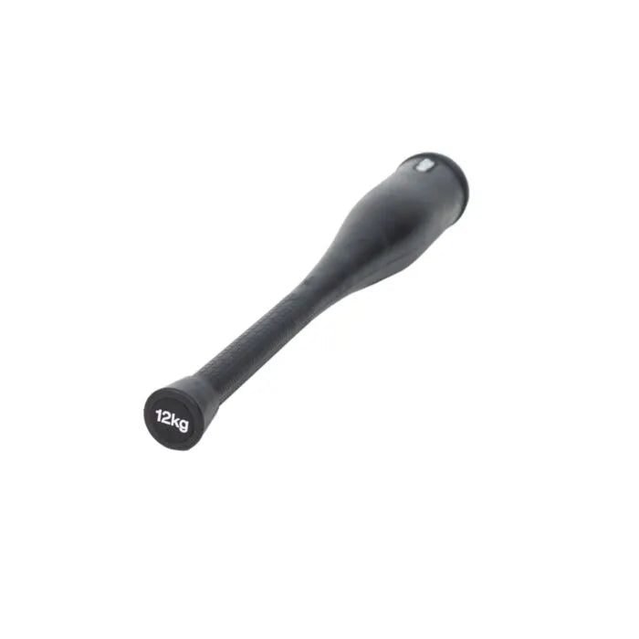 Rubber clubbell training voor stabiliteit en mobiliteit 12 kg