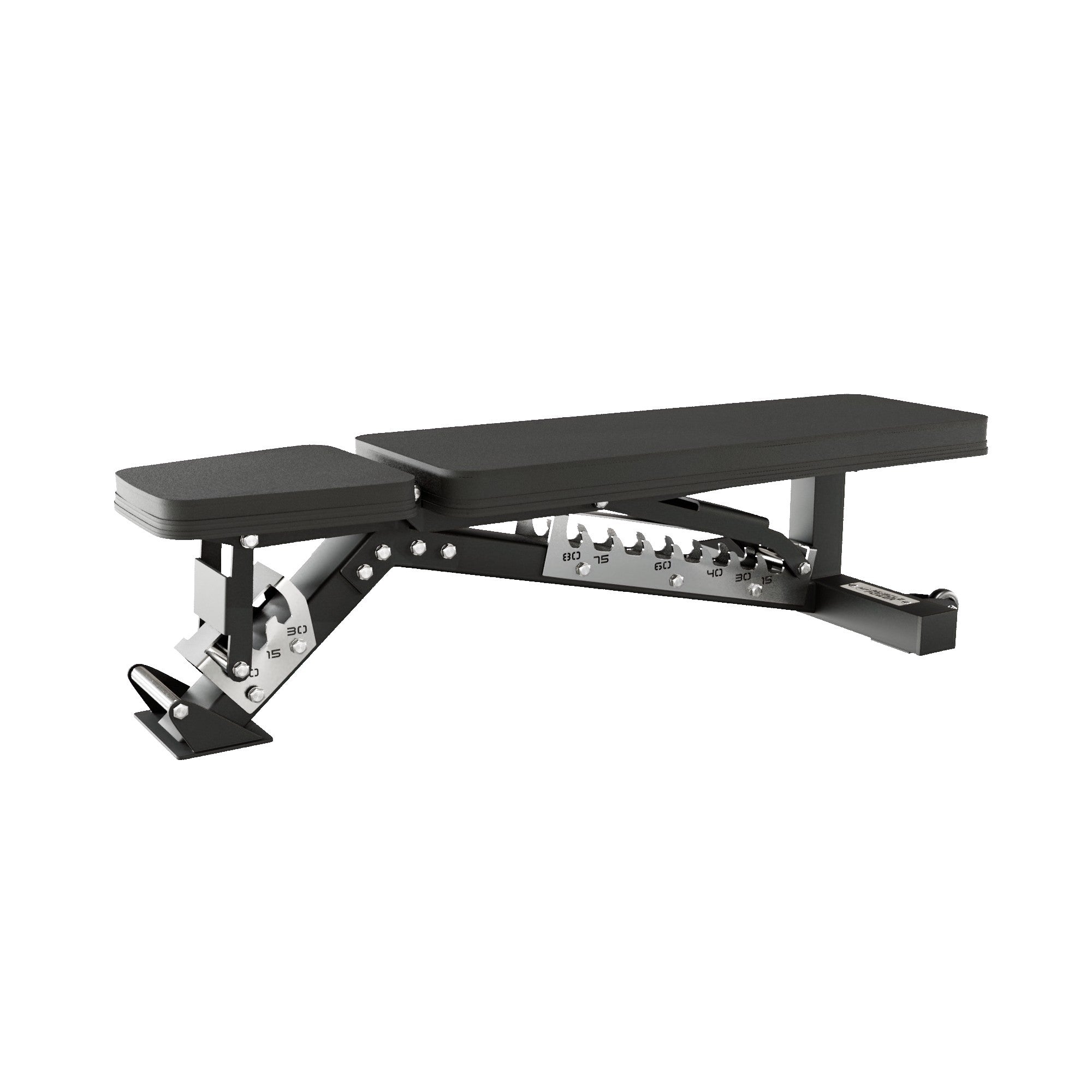 MPOK9105B Professioneel verstelbaar fitnessbank - Muscle Power